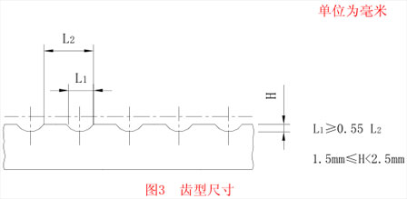 齒型鋼格板在100mm內(nèi)不少于5個齒 齒型鋼格板在100mm內(nèi)不少于5個齒