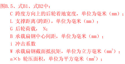 鋼格板溝蓋板的輪荷載計算 鋼格板溝蓋板的輪荷載計算